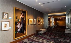 Gallery Lobby of Art Ovation Hotel, Autograph Collection at Sarasota, Florida