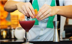 Mocktails at Art Ovation Hotel, Autograph Collection at Sarasota, Florida