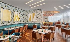 Overture Restaurant Private Dining of Art Ovation Hotel, Autograph Collection at Sarasota, Florida